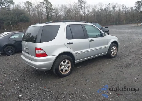 2003 Mercedes-Benz Ml 350 z USA, uszkodzony, nr VIN 4JGAB57E73A405540